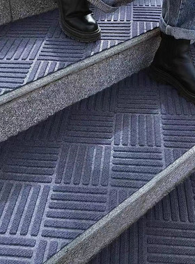 定做室外自粘门口台阶楼梯踏步垫防滑大理石地毯商用进门地垫门垫