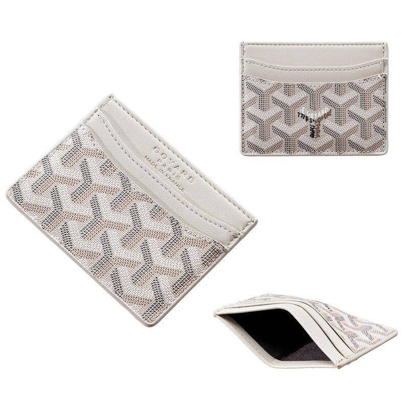 thumbnail for New men's small card bag cross-border niche light luxury neutral bank card card sleeve thin simple women's credit card holder