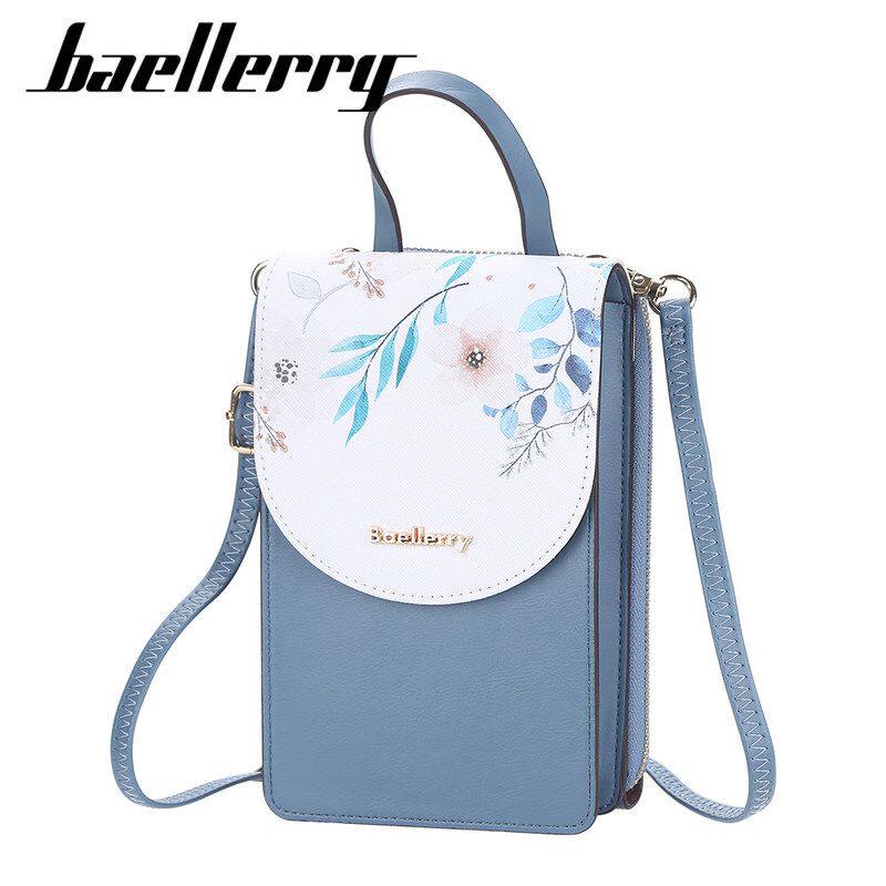 baellerry新款中国风女手机包