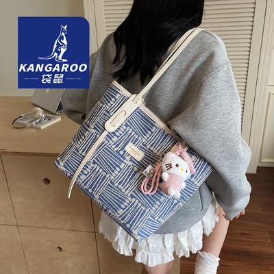 适合小个子的大容量复古托特包~