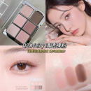 粉丝价 韩国2an六色眼影盘提亮哑光大地色修容高光综合日常淡妆