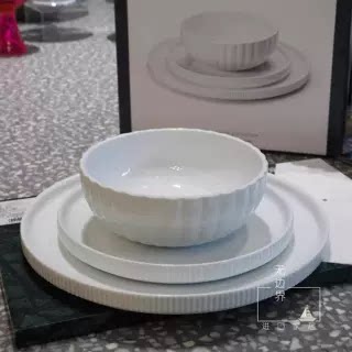 Georg Jensen乔治杰生北欧餐具套装陶瓷碗碟盘子一人食乔迁礼盒