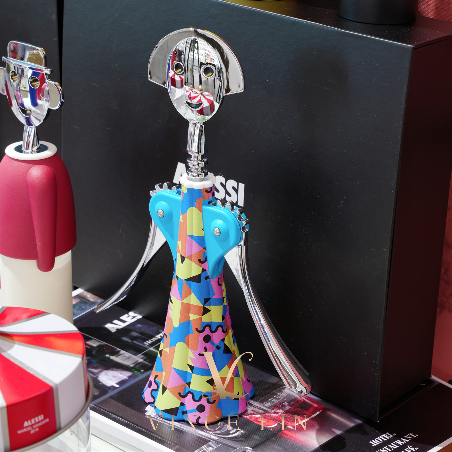正品意大利ALESSI Anna安娜开瓶器创意轻奢开瓶器红酒起瓶器礼物