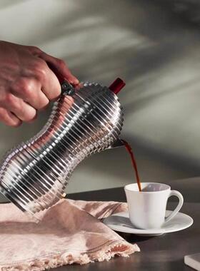 意大利进口Alessi MDL02 Pulcina母鸡壶小鸡咖啡壶摩卡壶浓缩咖啡