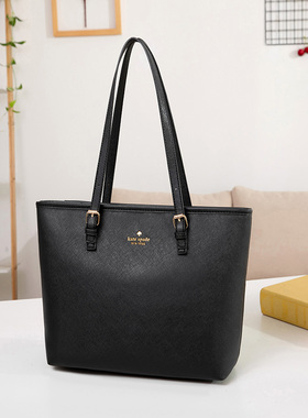 2020欧美新款 女包手提包单肩包十字纹简约时尚大包8885款