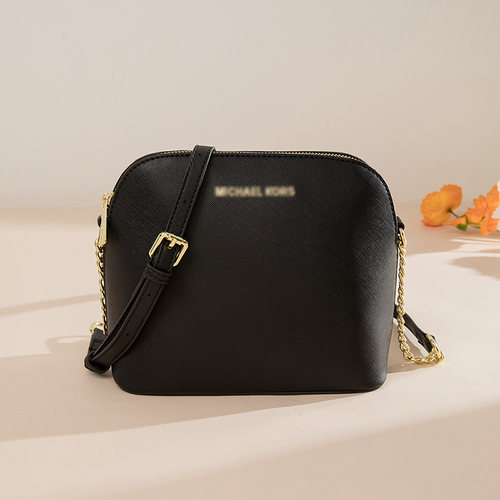 2023新款女包贝壳包单肩斜挎包欧美纯色夏天链条小包包