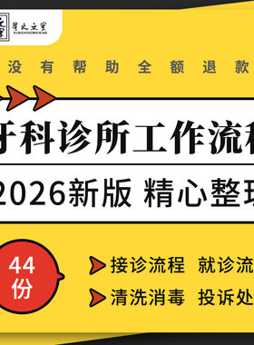 口腔诊所牙科医院前台工作职责电话接听接诊服务就诊复诊流程图