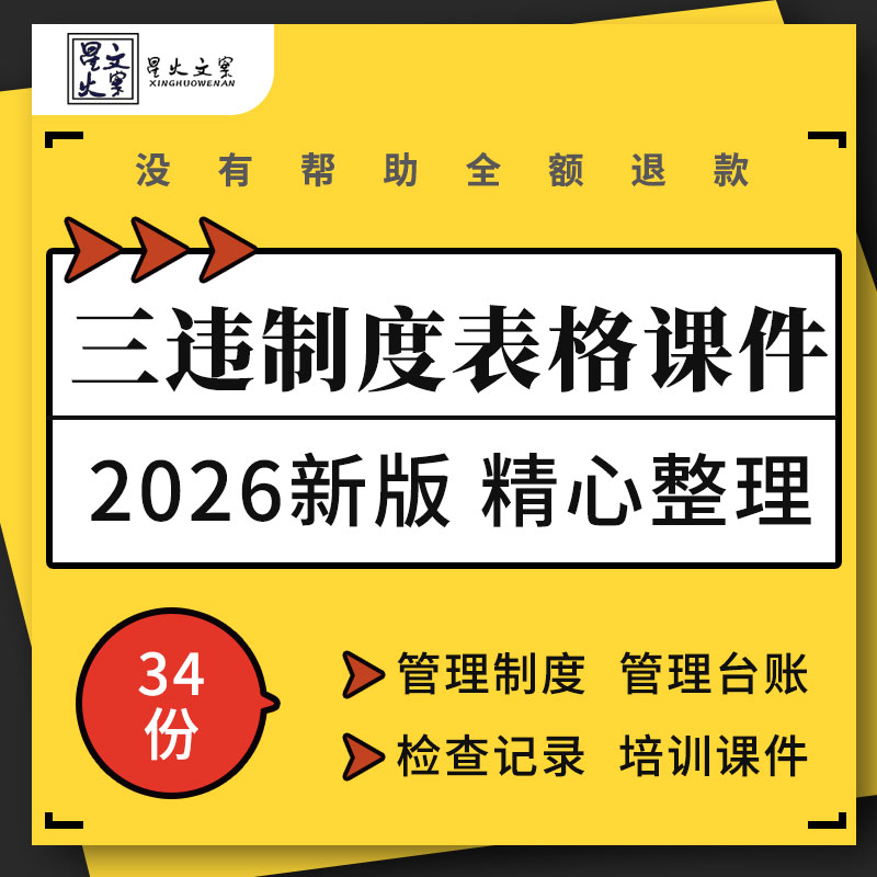 化工工贸行业建筑项目煤矿三违管理制度台账处罚检查记录ppt课件