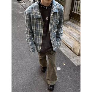 2025春秋痞帅外套男ins高街潮牌港风日系原宿风韩版 潮流宽松夹克