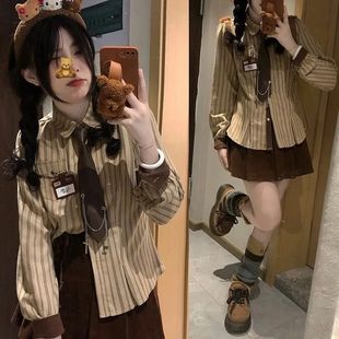 8054实价领带徽章都有质量高于同行百搭设计感学院风条纹撞