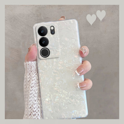 适用vivos17手机壳s17pro新款viv0s17t曲屏网红ins风vovos步步高vivis简约女vⅰvos全包防摔vs透明白色曲面屏