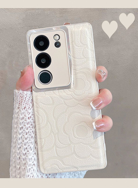 适用vivos17手机壳s17pro新款vs17t女viv0s17e简约vovos全包防摔vivis白色vovis高级感vⅰvos曲屏vovo新品por