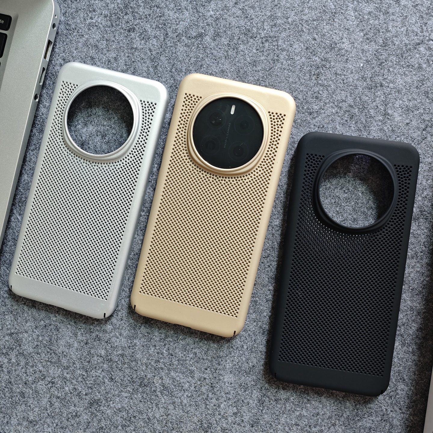 荣耀magic7手机壳散热透气网孔