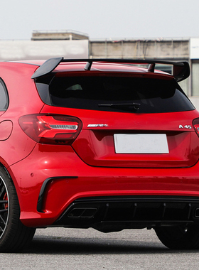 适用奔驰A级AMGA180 A200 GLA200改GLA45 A45S A35尾翼定风翼顶翼