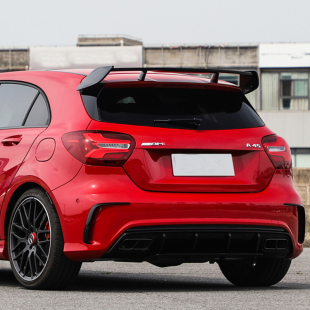 A45S GLA200改GLA45 A35尾翼定风翼顶翼 A200 适用奔驰A级AMGA180