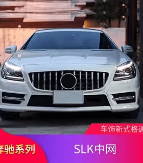 改装中网R172大标竖条奔驰