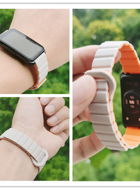 适用KeepB5手环表带B4替换腕带B4Lite磁吸环带智能运动配件非原装