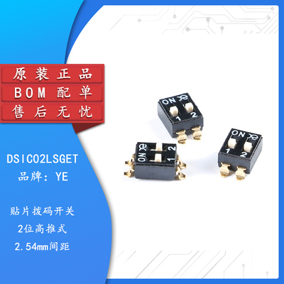 原装正品DSIC02LSGET拨码开关
