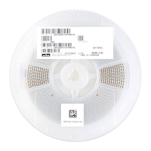 1210贴片电容 47uF(476) &plusmn;10% 16V X5R GRM32ER61C476KE15