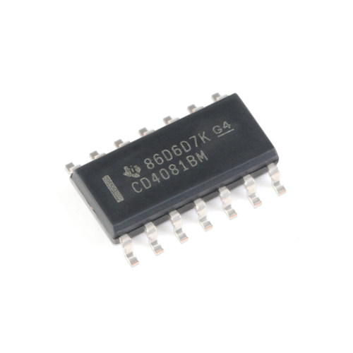原装正品 CD4081BM96 SOIC-14 CMOS四路2输入与门 贴片逻辑芯片