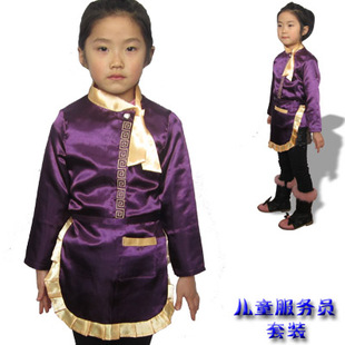 儿童服务生服装表演服幼儿服务员服饰演出服小孩空姐过家家扮演服