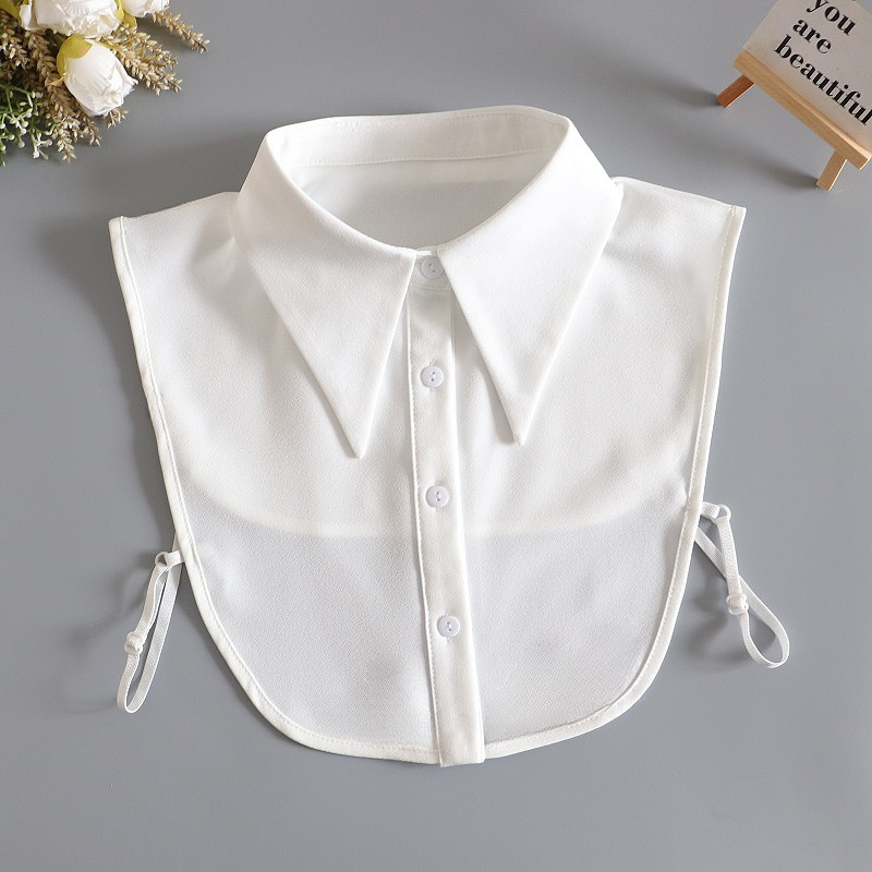 小雪之屋白色雪纺尖领假领子女百搭配毛衣内搭休闲衬衣领打底假领,服饰配件/皮带/帽子/围巾,假领,淘宝优惠券,粉丝福利购,淘宝优惠卷