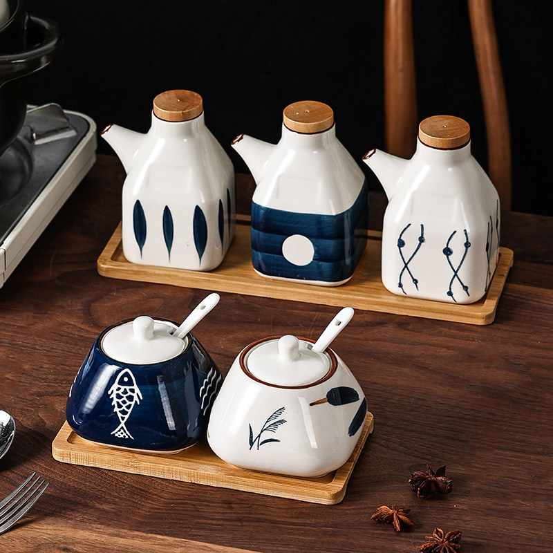 日式厨房用品创意陶瓷调料壶酱油壶醋瓶家用酱油瓶油瓶套装调料瓶,厨房/烹饪用具,调味瓶罐/调料研磨器,淘宝优惠券,粉丝福利购,淘宝优惠卷