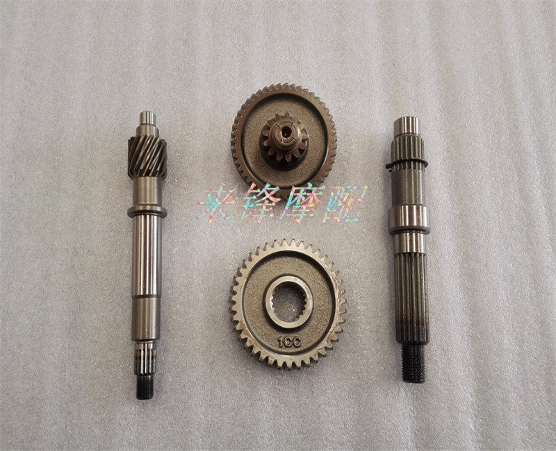 适用凌鹰 巧格jog 福喜 鬼火100花嫁车玩丽鹰100尾牙齿轮波箱齿轮