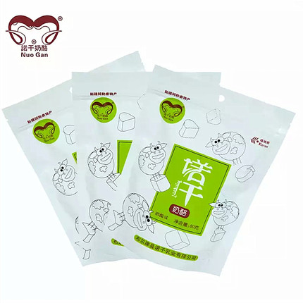 新疆特产 纯牛奶诺干奶酪80克 原味（酸甜味）奶疙瘩独立真空包装