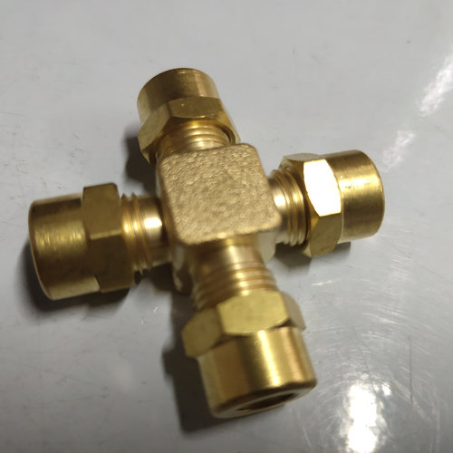 灭火装置探火管路四通配件