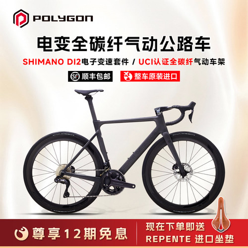 POLYGONA8X碳纤维电变公路车
