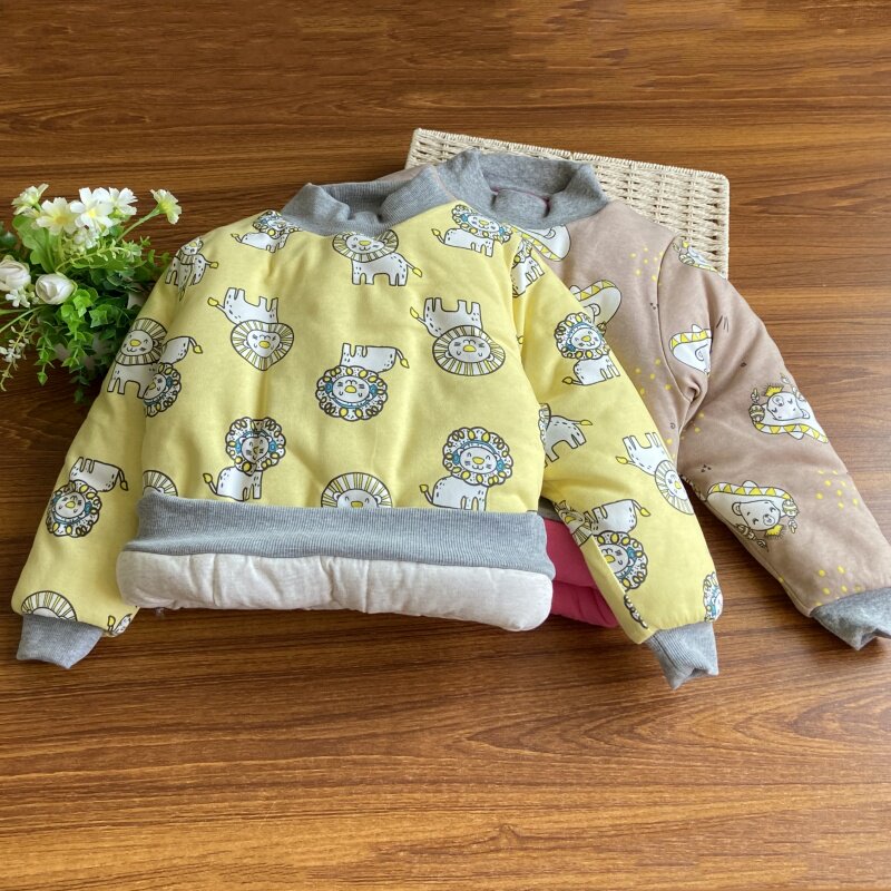 冬季休闲中大童内胆棉袄男女童丝棉袄/棉服