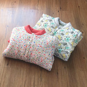 可水洗 定制棉花芯儿童加厚纯棉棉衣男女童棉袄 娇果布丁冬装 新款