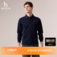 休闲长袖 男时尚 Hazzys哈吉斯秋季 poloT上衣 商场同款