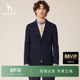 西服外套商务休闲西装 简约男士 潮 时尚 Hazzys哈吉斯秋冬季