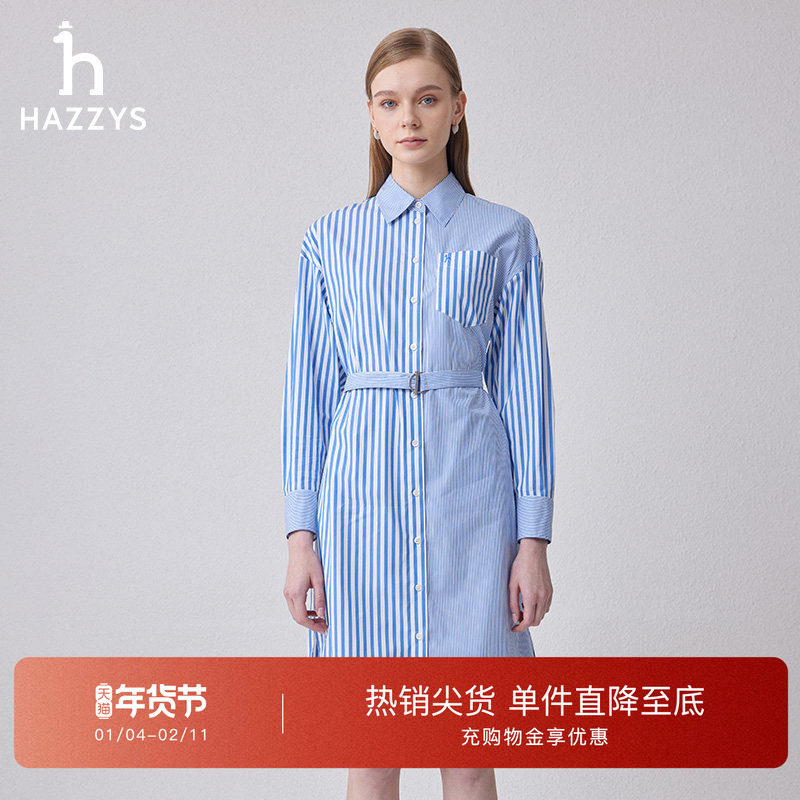 �ۻ��㣺Hazzys����˹��Լ����ʱ��ͨ���������Ƴ�������ȹ��ɫ����ȹ��Ů 1485.2Ԫ