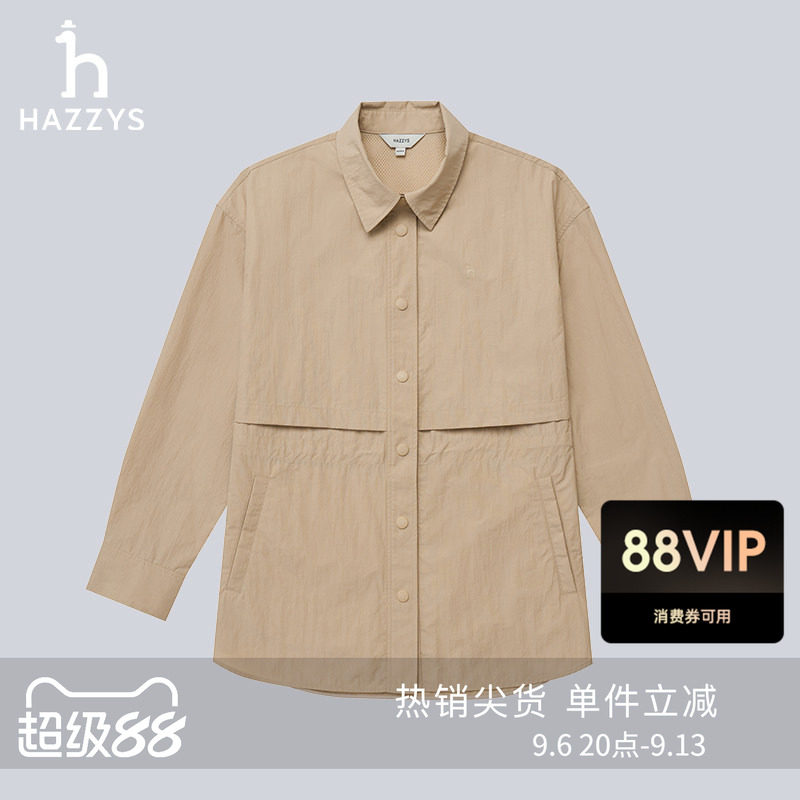 哈吉斯衬衫式薄夹克女图片
