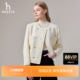 女时尚 Hazzys哈吉斯秋季 小香风单西外套上衣 商场同款