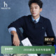 张晚意明星同款 Hazzys哈吉斯男装 ICONIC绞花针织衫 26春季 新款