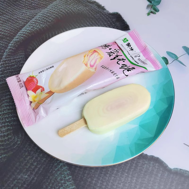 蒙牛酷爱纯脆冰淇淋香芋味
