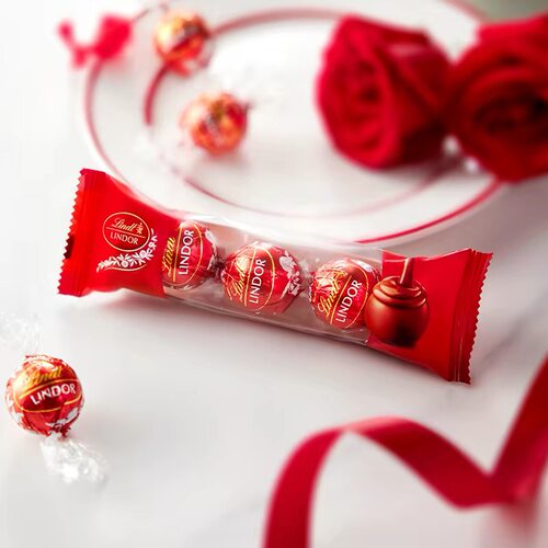 临期特价 瑞士莲 软心牛奶巧克力随享3粒装36g分享装休闲零食糖果