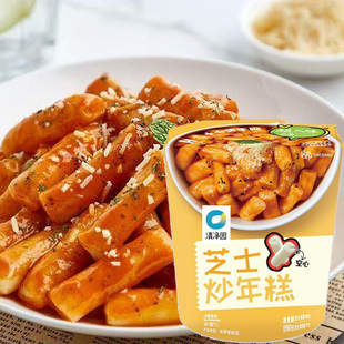 临期特价 190gQ弹空心浓郁酱香爆汁休闲方便速食 清净园芝士炒年糕