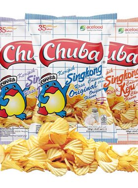 临期特价 印尼进口chuba木薯片多口味膨化追剧休闲食品解馋小零食