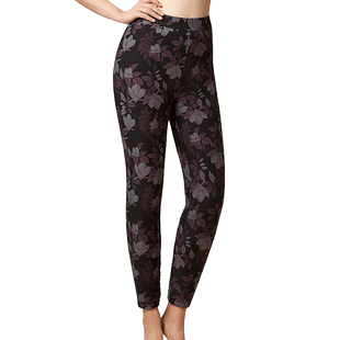 红柳加厚大码羊毛保暖裤高腰中老年女士棉裤四层加厚护腰护膝F608