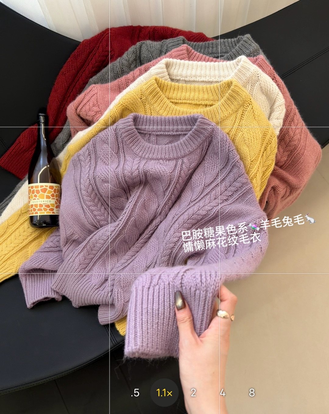 韩系新款圆领麻花加厚针织衫女软糯洋气百搭慵懒风套头毛衣39360