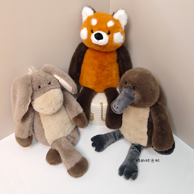 情绪动物公仔犟驴鸭嘴兽毛绒玩具