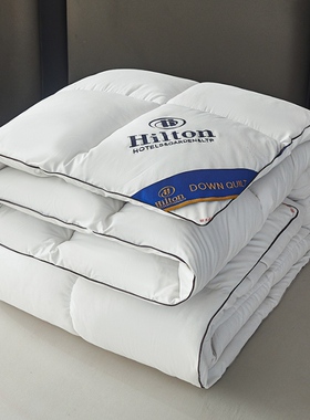 出口五星酒店款被子加厚冬被芯羽丝绒被棉被空调被保暖双人被学生