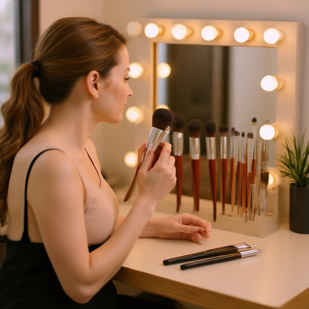 沧州动物毛化妆刷12支软毛不扎脸