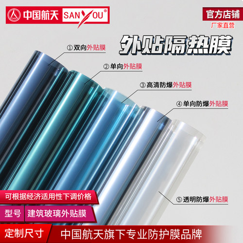 SANYYOU外贴膜阳台窗膜防爆膜