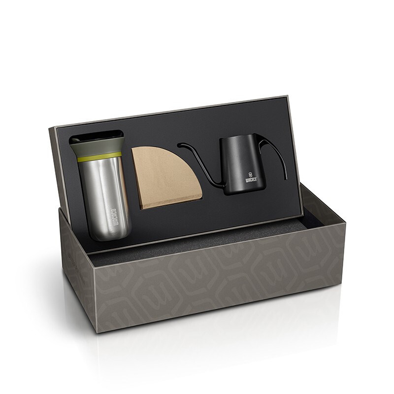 WACACO手冲咖啡壶Cuppamoka礼盒咖啡机便携户外手冲咖啡套装装备